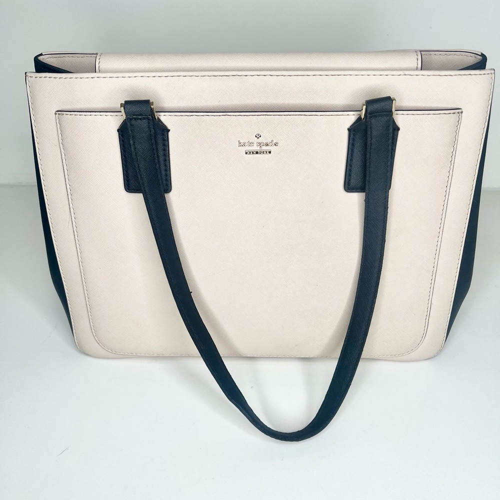 Kate Spade Black and Cream Tote Bag